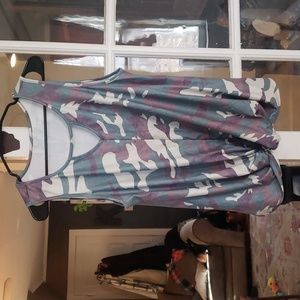 Camo tank top
